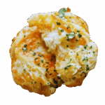 A PNG of a humble Red Lobster Cheddar Bay Biscuit. Don't click on it.